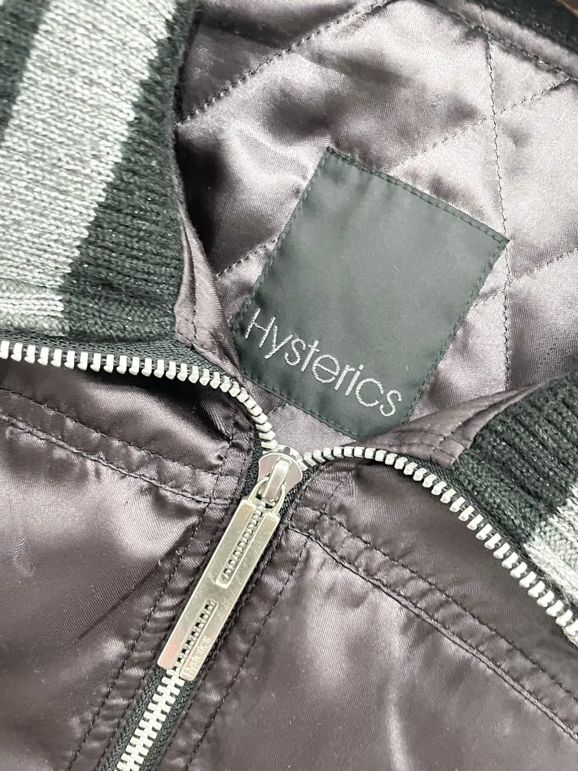 히스테릭글래머 히스걸 자수 새틴 집업*레어 상품이미지9