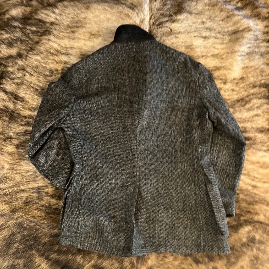 R.R.L 엘보우 패치 3B 울 트위드 스포츠 코트 M 상품이미지6