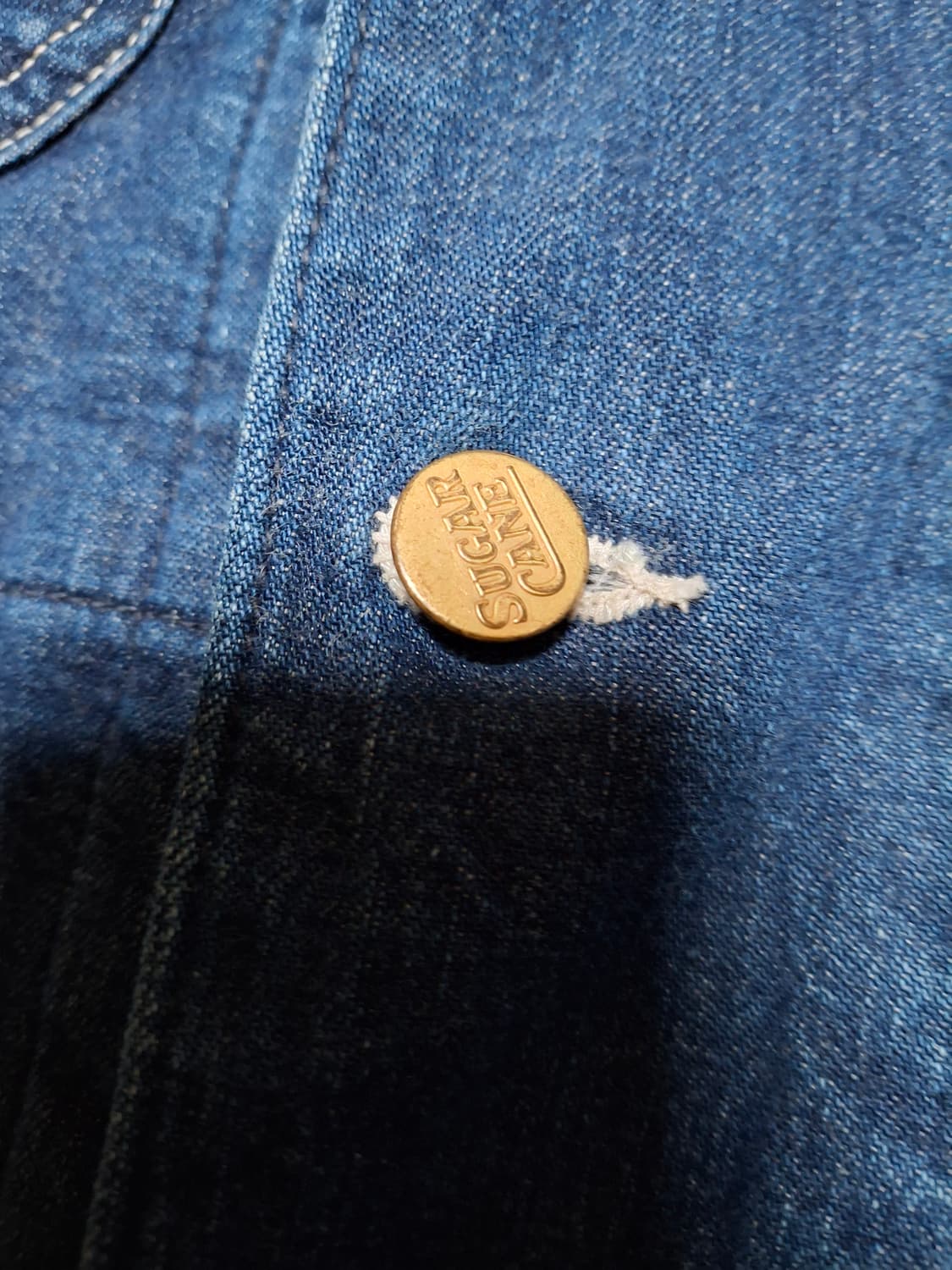 슈가케인 데님쵸어 코트,자켓 lee 81lj 복각 상품이미지5