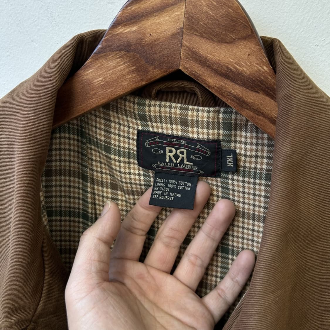 15516 - RRL 더블알엘 코튼 자켓 상품이미지4