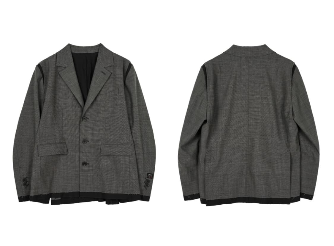 메종미네드 오버 블레이저 자켓 L 상품이미지3