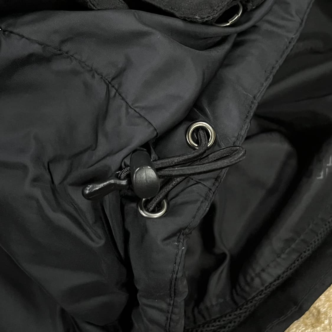 [정품/M] 노스페이스 고어텍스 블랙 바람막이 패딩 자켓 b15 상품이미지7