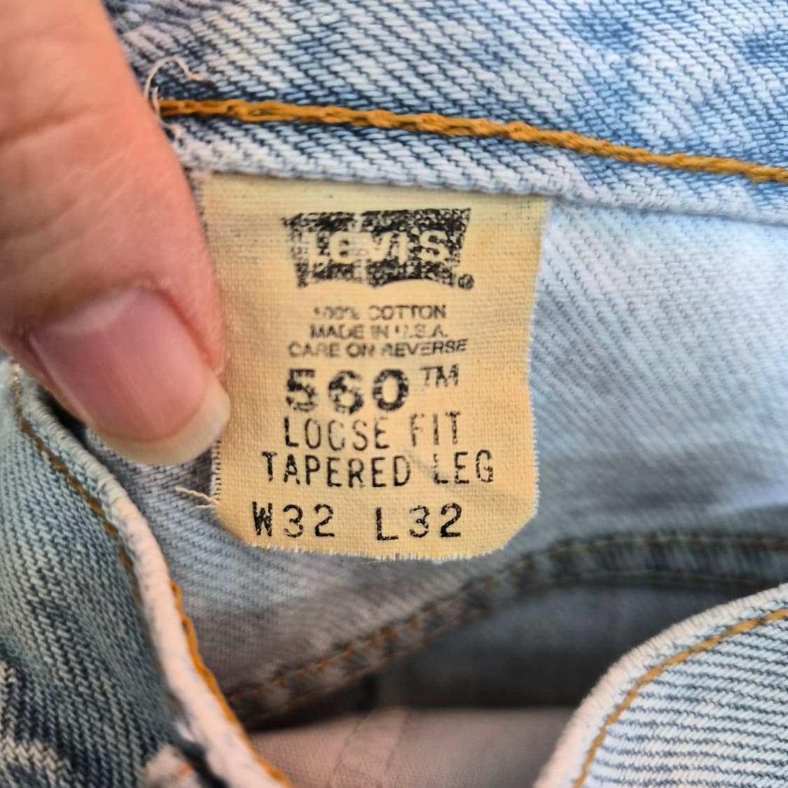 00s 리바이스 560 (32X32) 상품이미지4