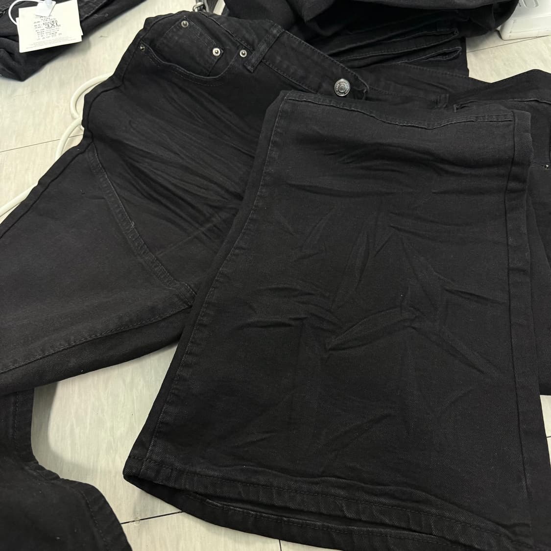 (재입고) 릭오웬스 스타일 코튼 플레어진 상품이미지9