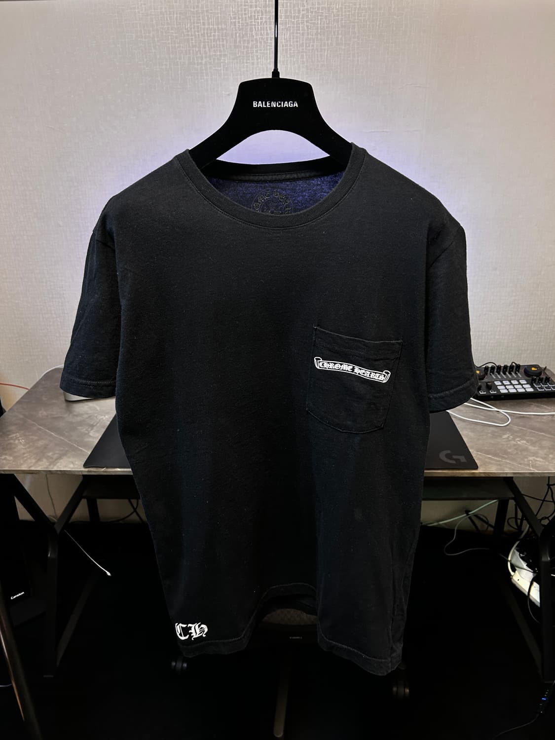 크롬하츠 십자가 티셔츠 상품이미지1