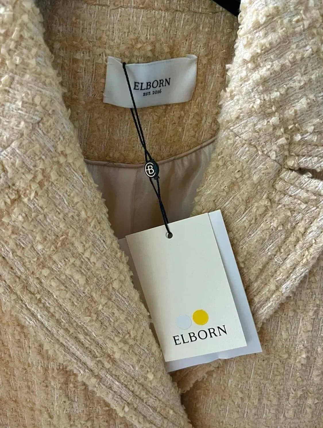 [엘보른] gina 더블 트위드자켓 상품이미지3