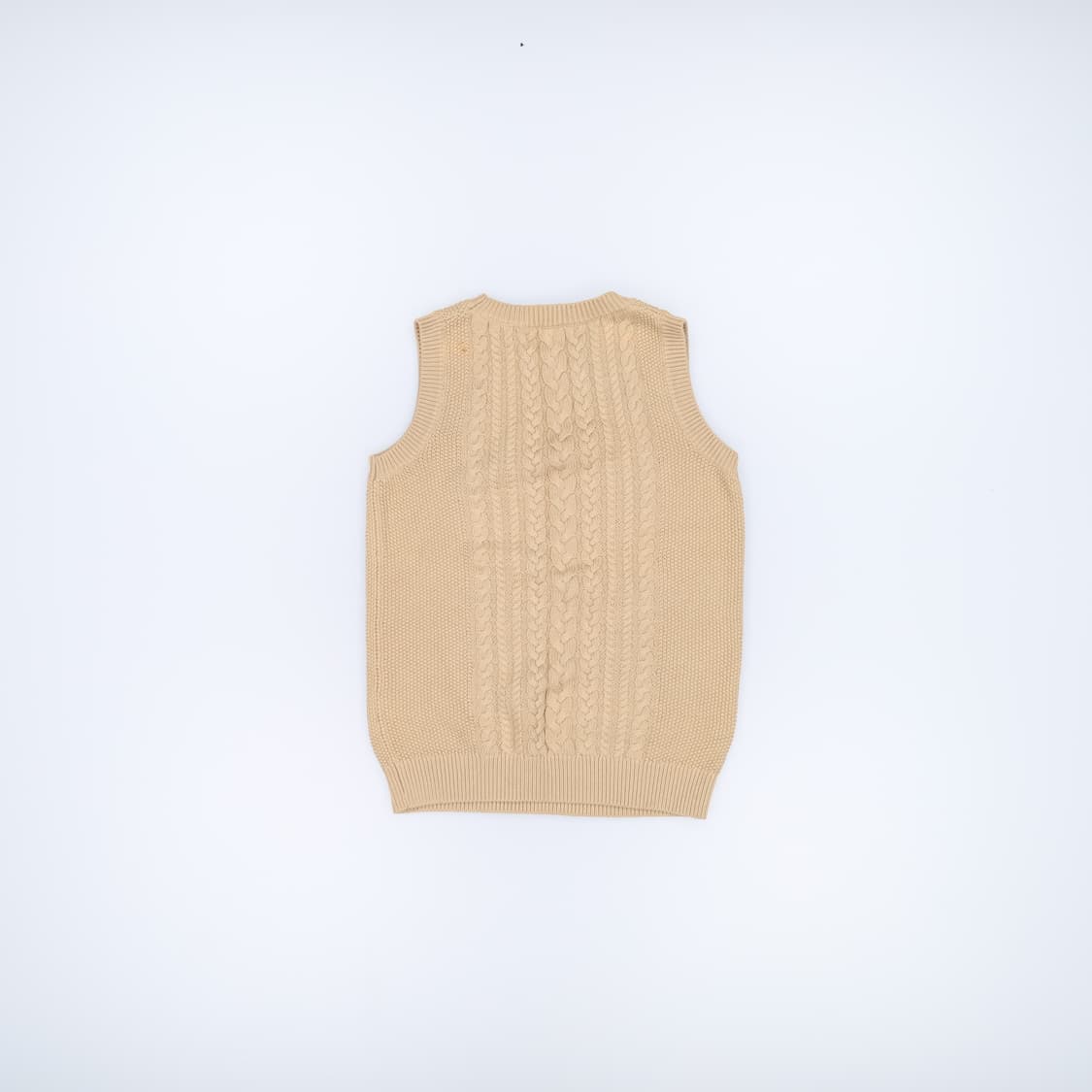 [S] 유니클로 여성 꽈배기 니트조끼 0107H1 상품이미지2