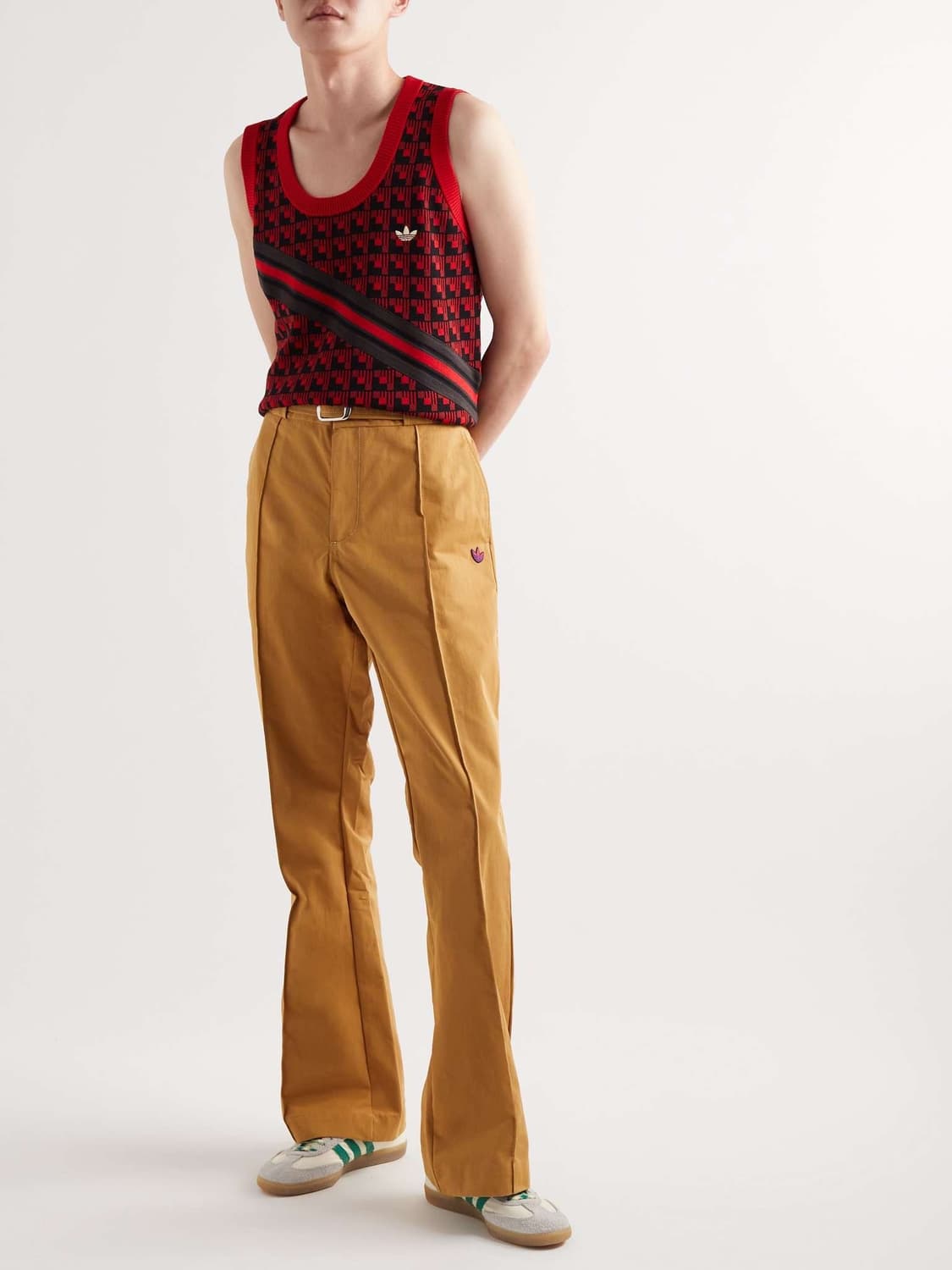 아디다스 웨일즈 보너 벨트 플레어 부츠컷 치노 팬츠 M 상품이미지2