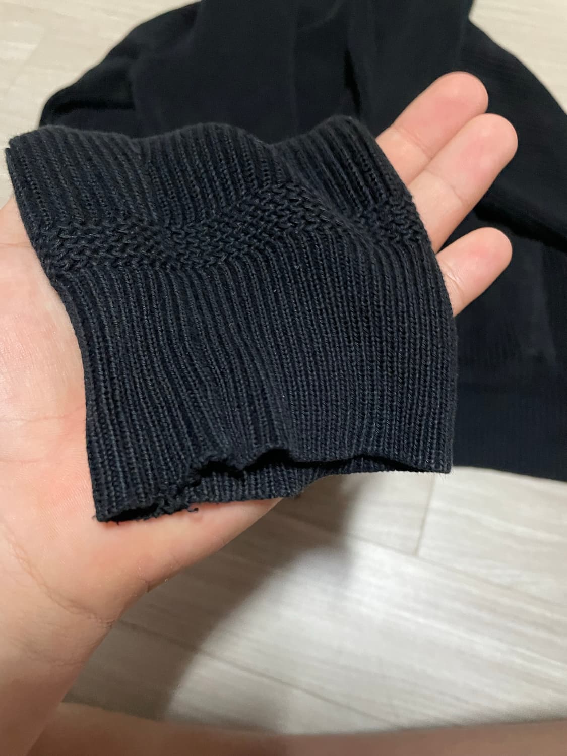 폴로 니트 집업 팝니다 상품이미지3