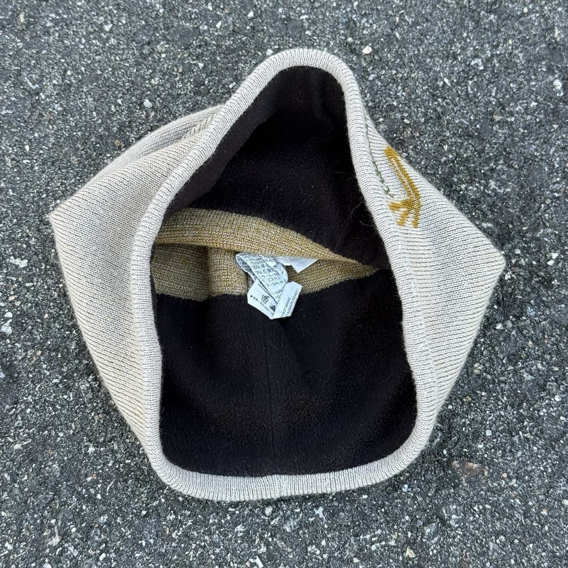 아크테릭스 버드 헤드 토크 비니 라이트그레이/옐로우 상품이미지4