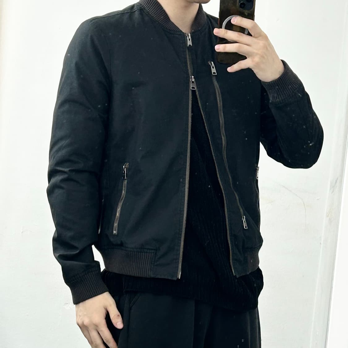 올세인츠 해밀턴 봄버 자켓 상품이미지3