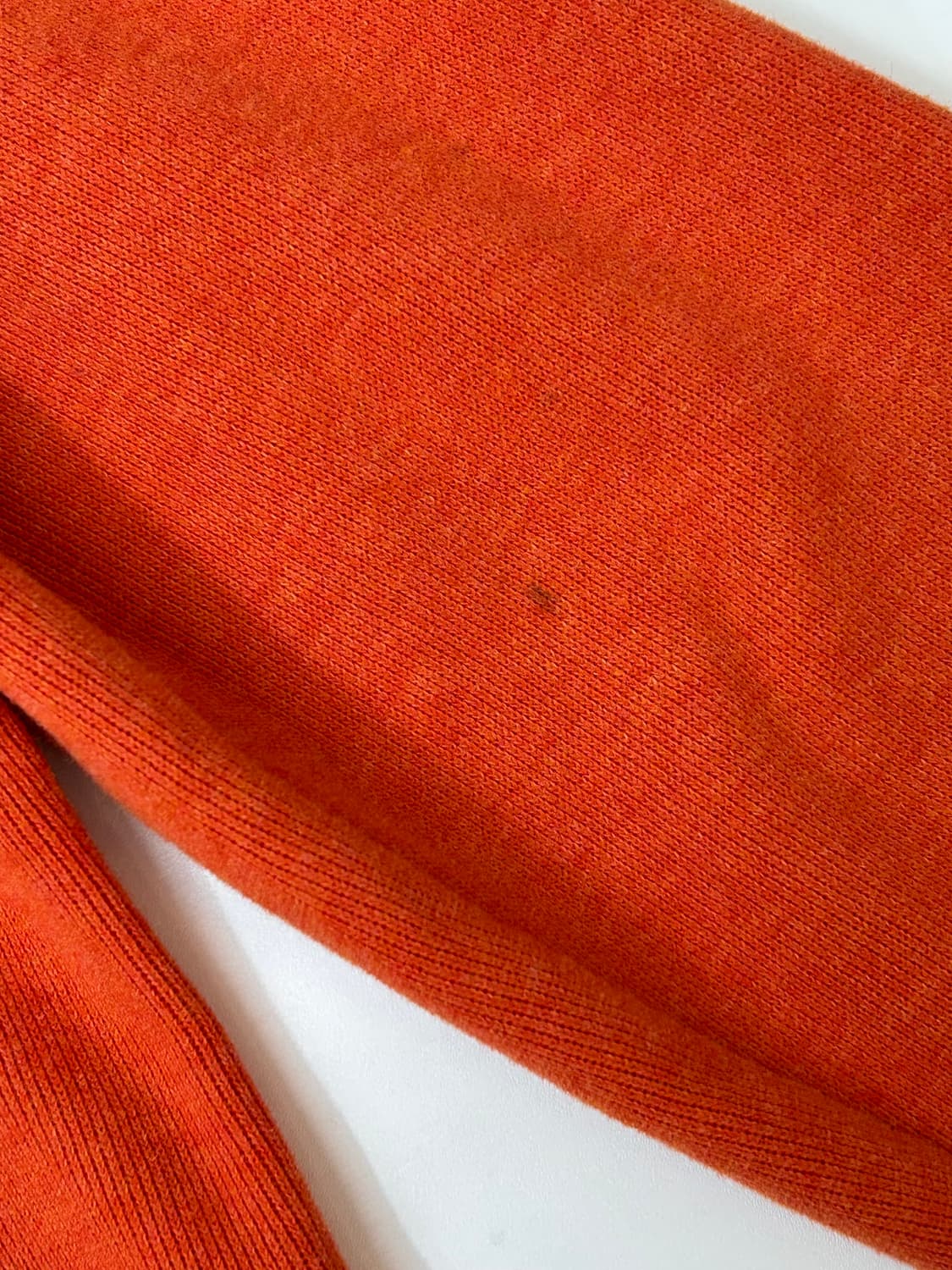 Polo 폴로 랄프로렌 오렌지 컬러 코튼 반집업 니트 상품이미지6