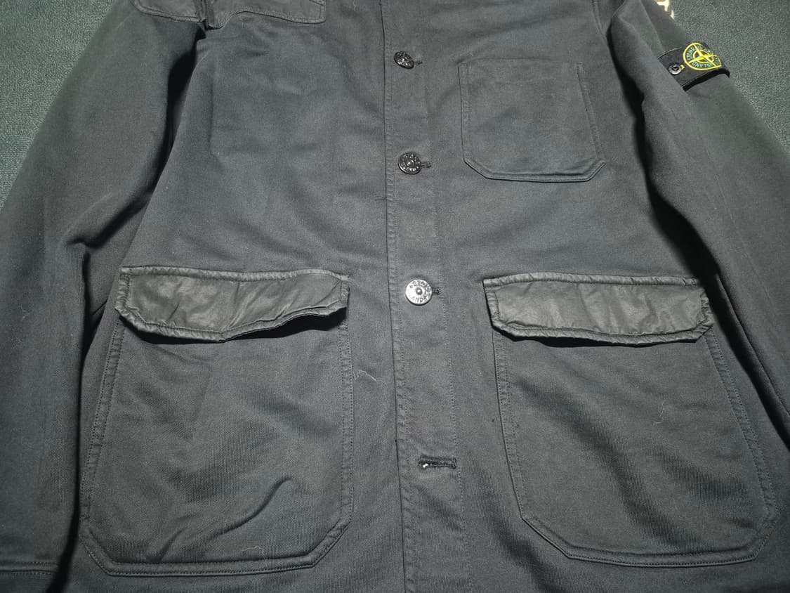 스톤 아일랜드 헤비코튼 패치워크 와펜 코트 3XL 정품 상품이미지2