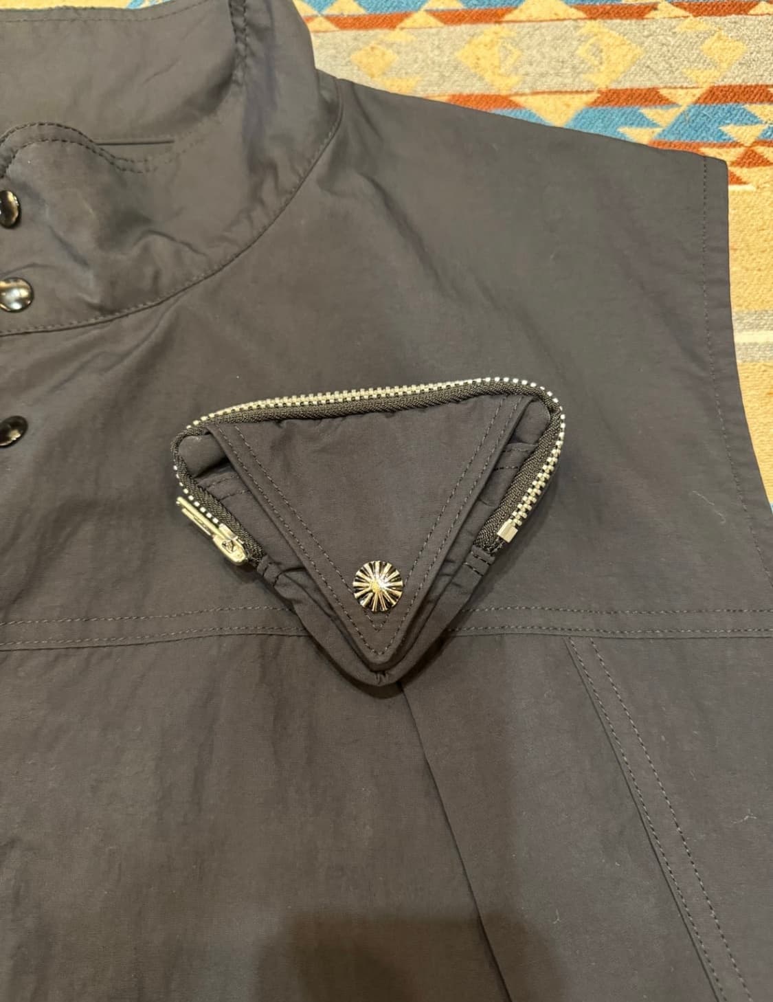 [50][XL] 토가 비릴리스 나일론 테프타 베스트 블랙 상품이미지3