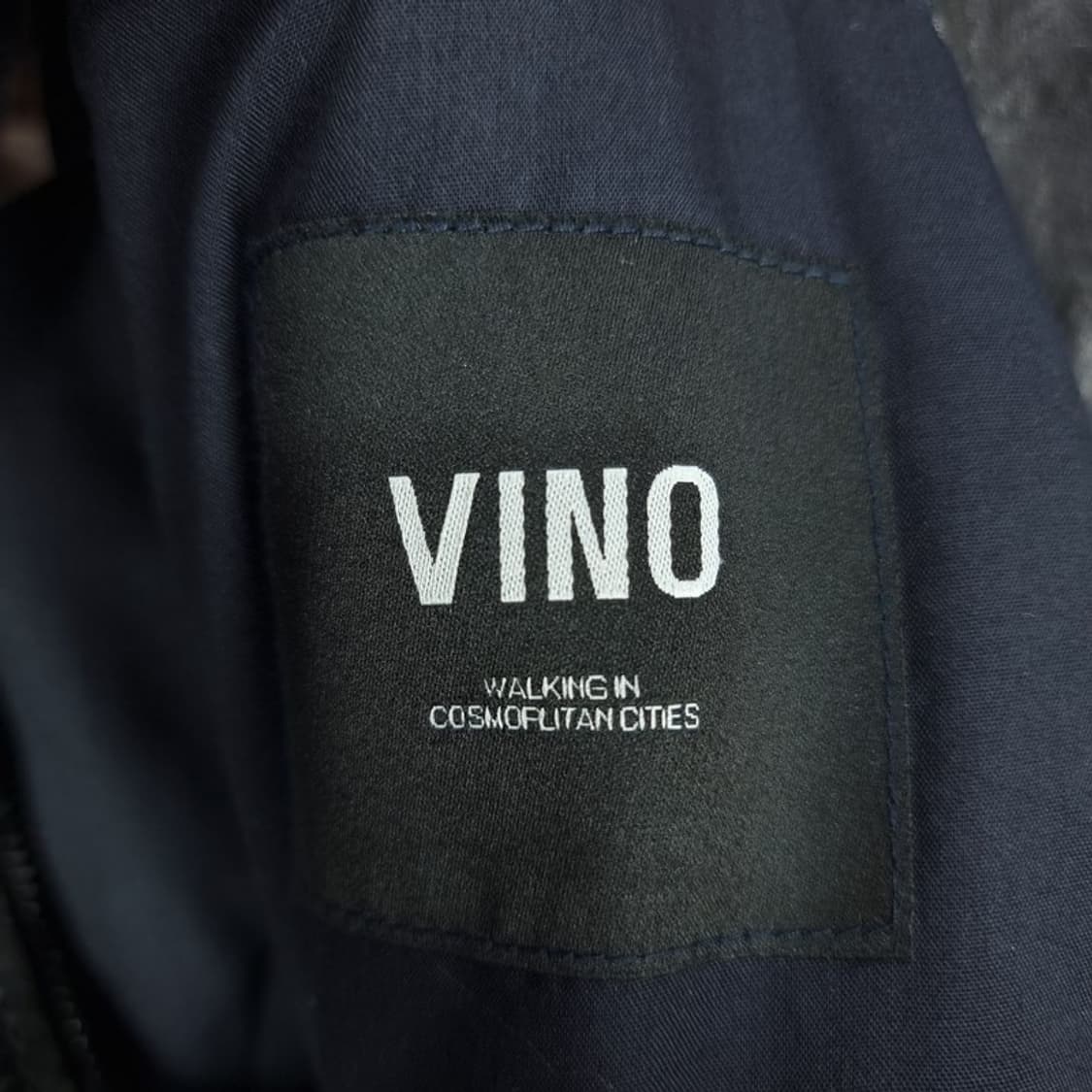 [빈티지] 리얼 램스킨 양가죽 집업 레더 자켓 블랙 M19903 상품이미지8