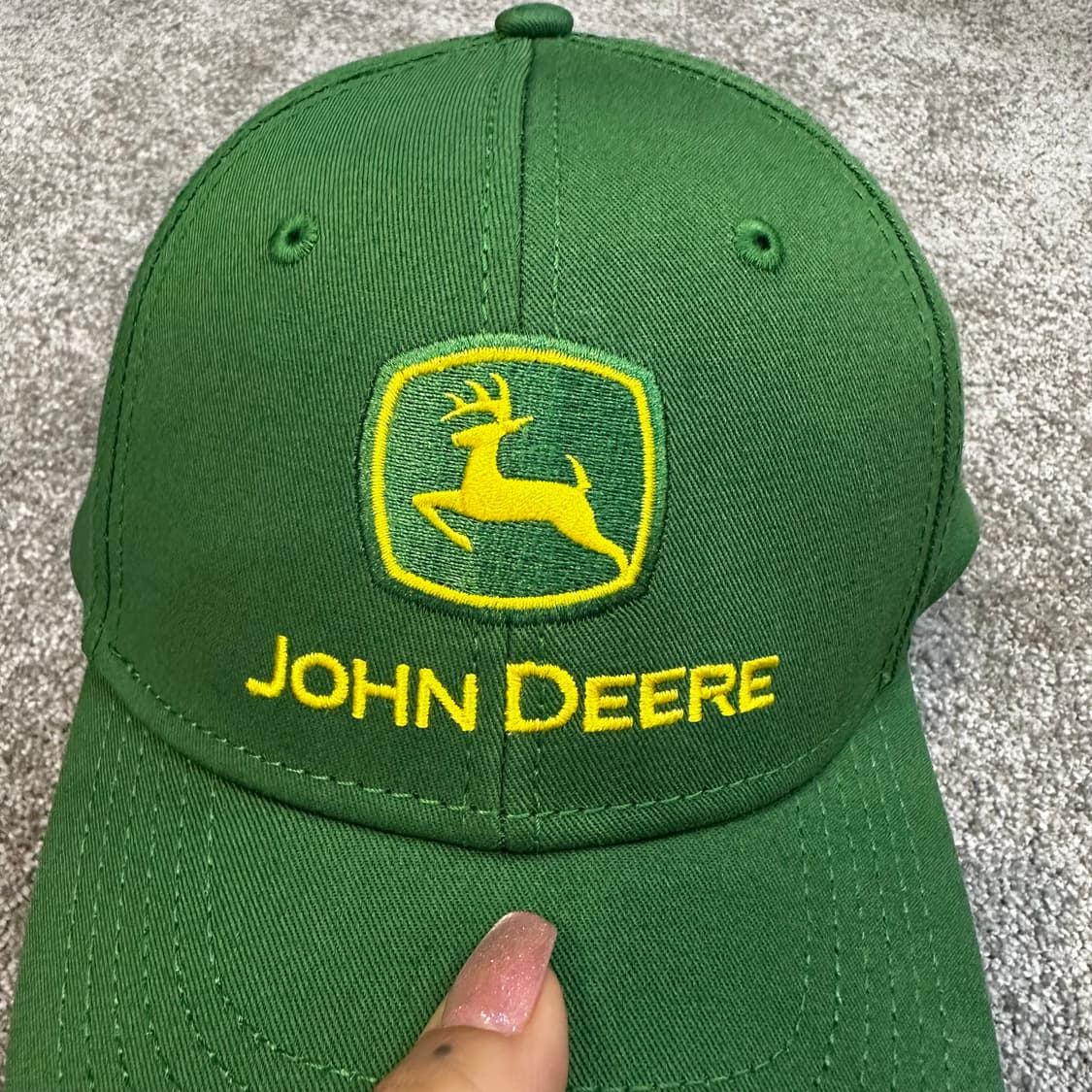 존디어 빈티지 로고 자수 볼캡F 상품이미지2