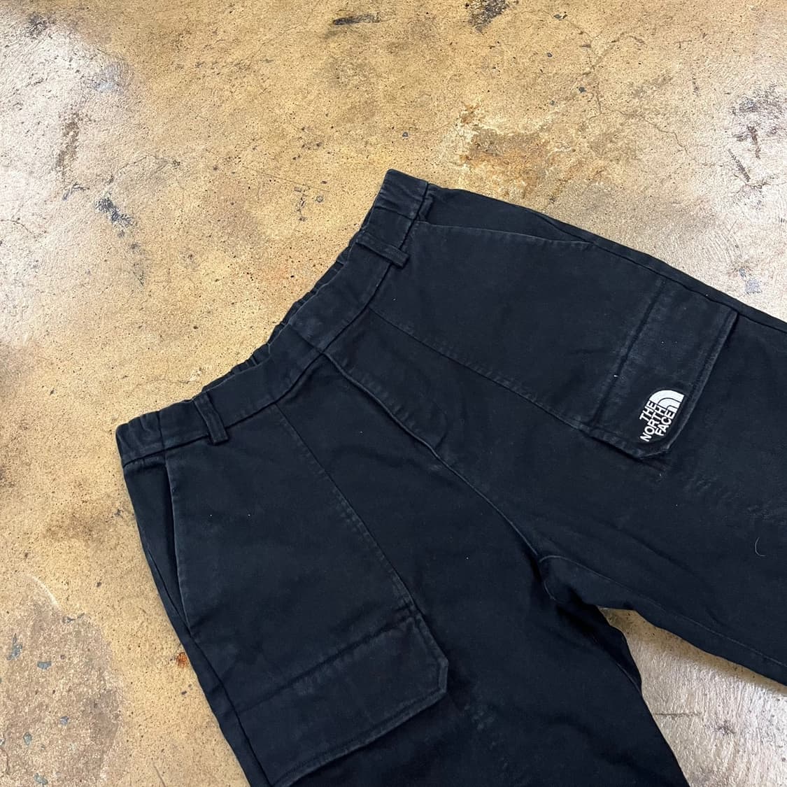 [정품/M] 노스페이스 블랙 카고 바지 b18 상품이미지1