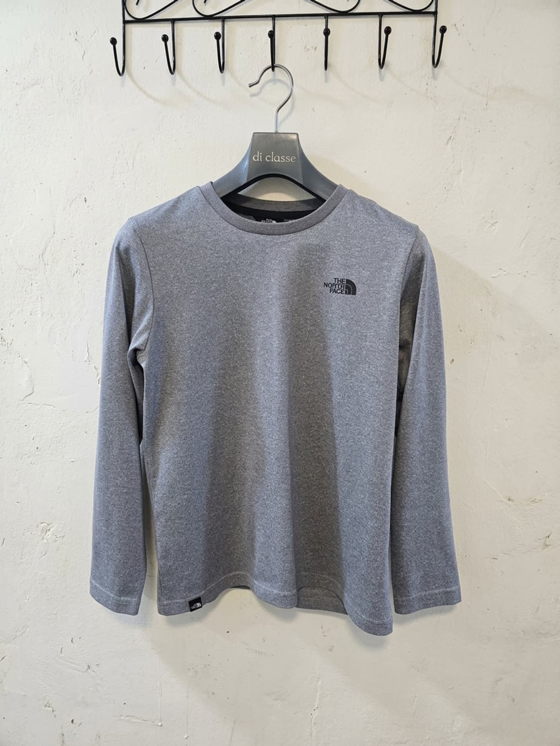 노스페이스 긴팔 티셔츠 90(M) 회색 상품이미지1