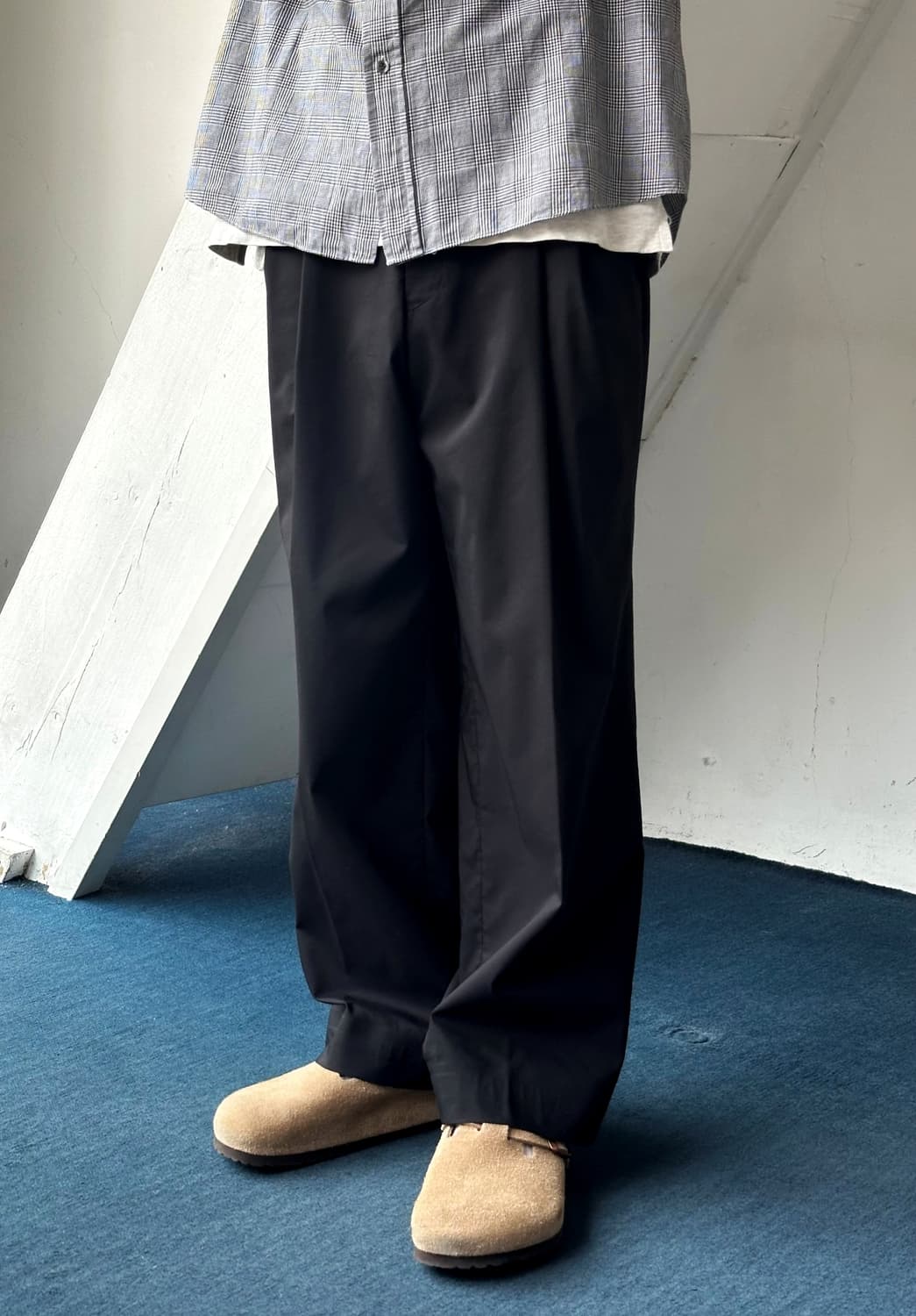Cotton nylon 2 pleats officer trouser 상품이미지8