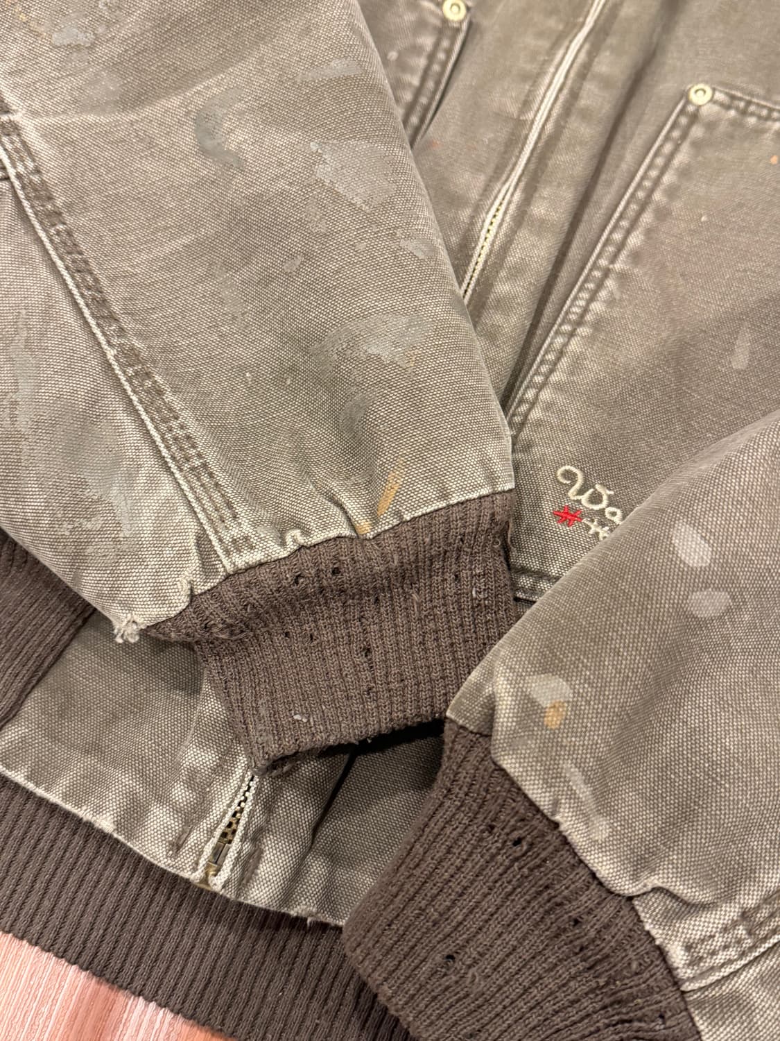 00s Walls 월즈 빈티지 페인팅 덕 액티브 후드 워크 자켓 상품이미지8