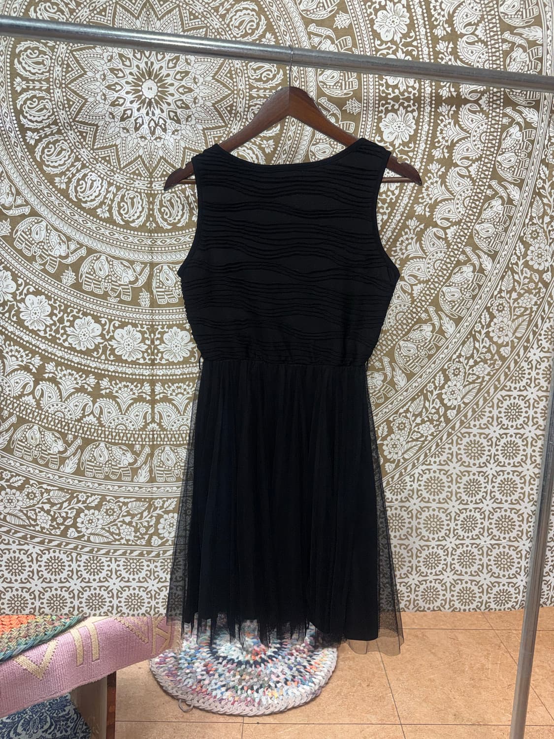 벨리걸 민소매 플리츠 원피스  상품이미지4