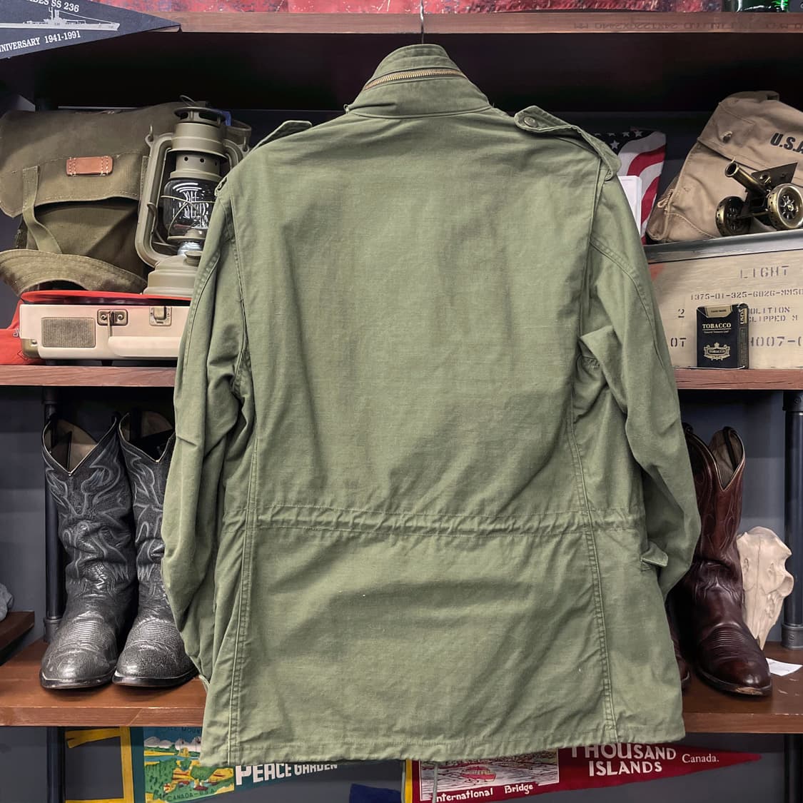 70s 알파인더스트리 M-65 필드자켓 오리지널 밀리터리 야상 N355 상품이미지2