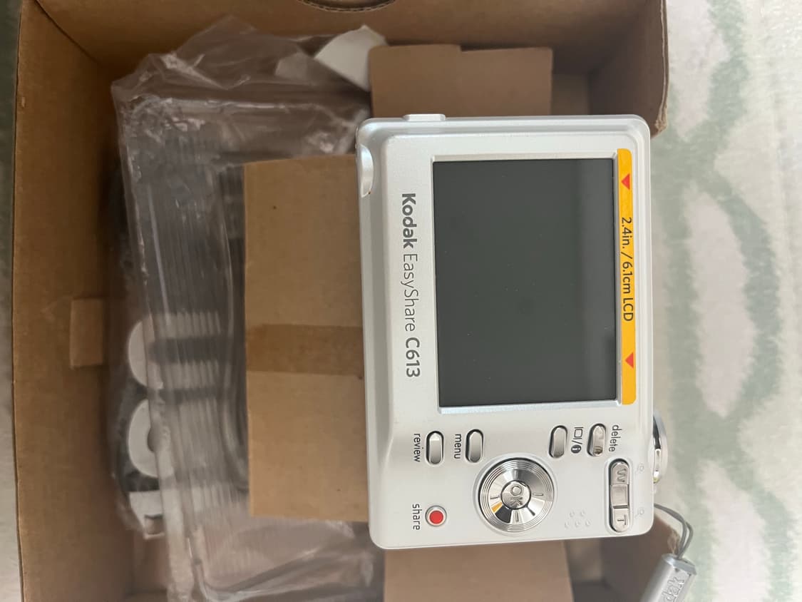 코닥 c613 펄화이트 빈티지 디카 카메라 상품이미지2