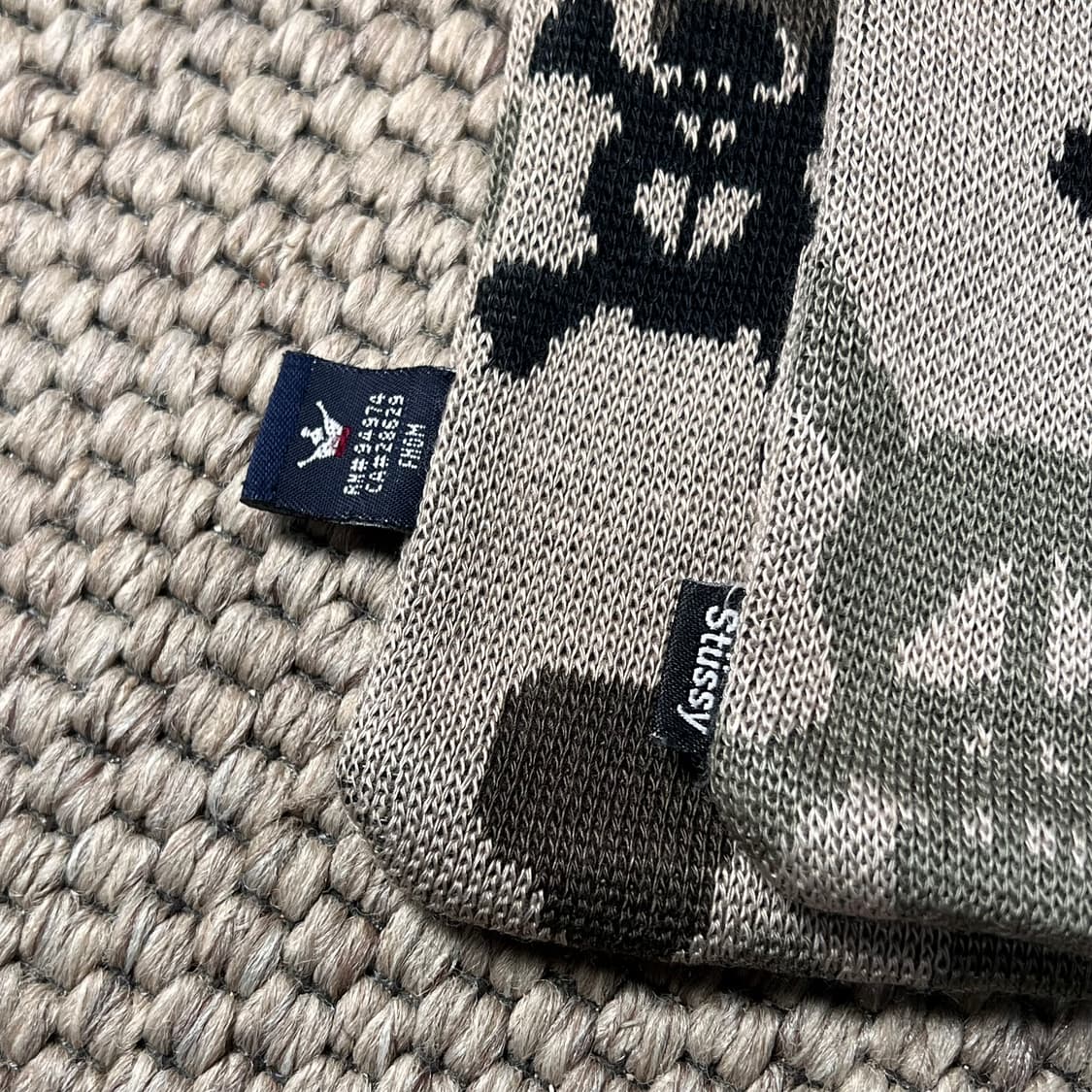 스투시 스컬 카모 머플러 상품이미지4