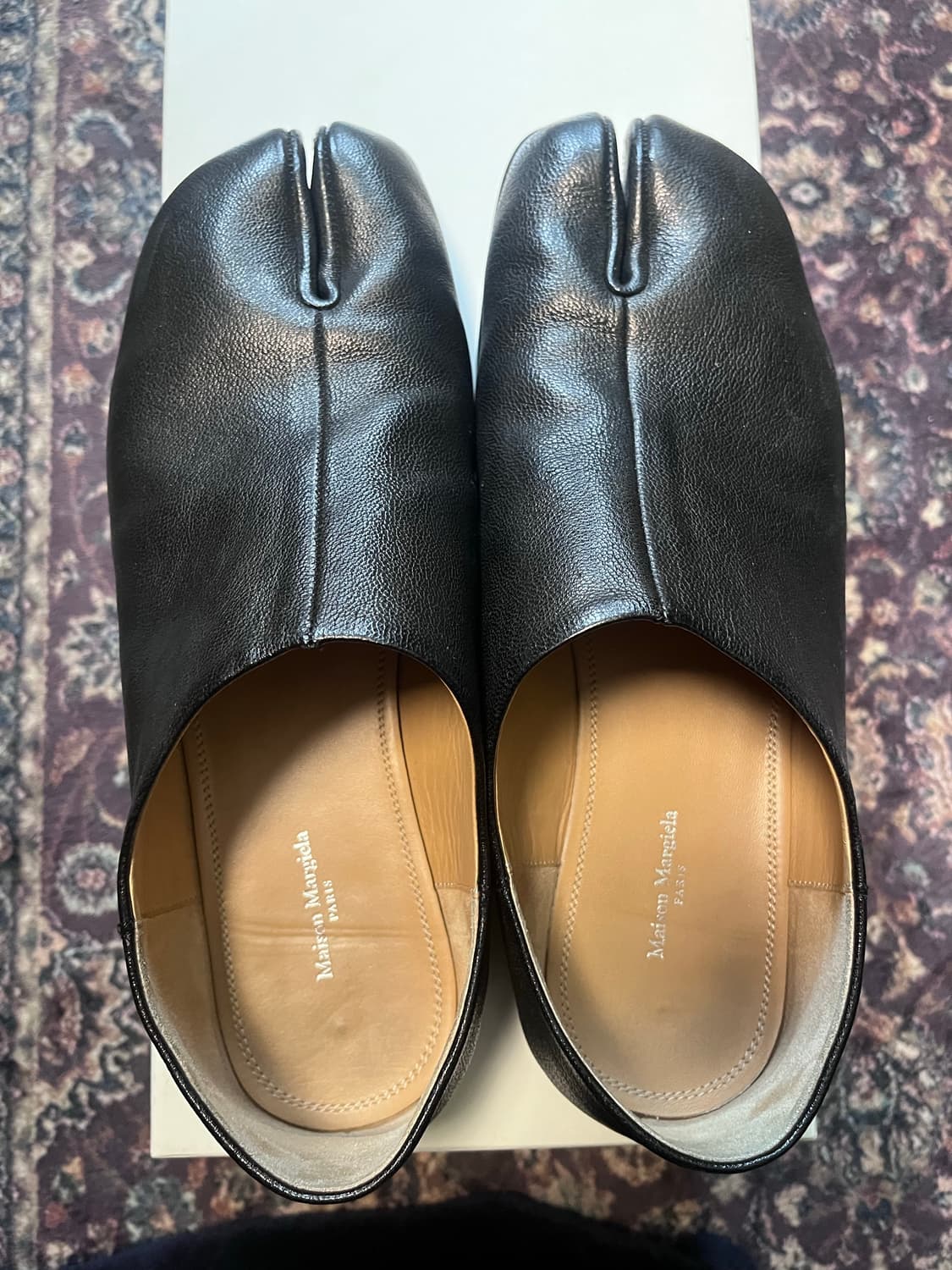 마르지엘라 슬립온 타비 슈즈 블랙(42) 상품이미지6