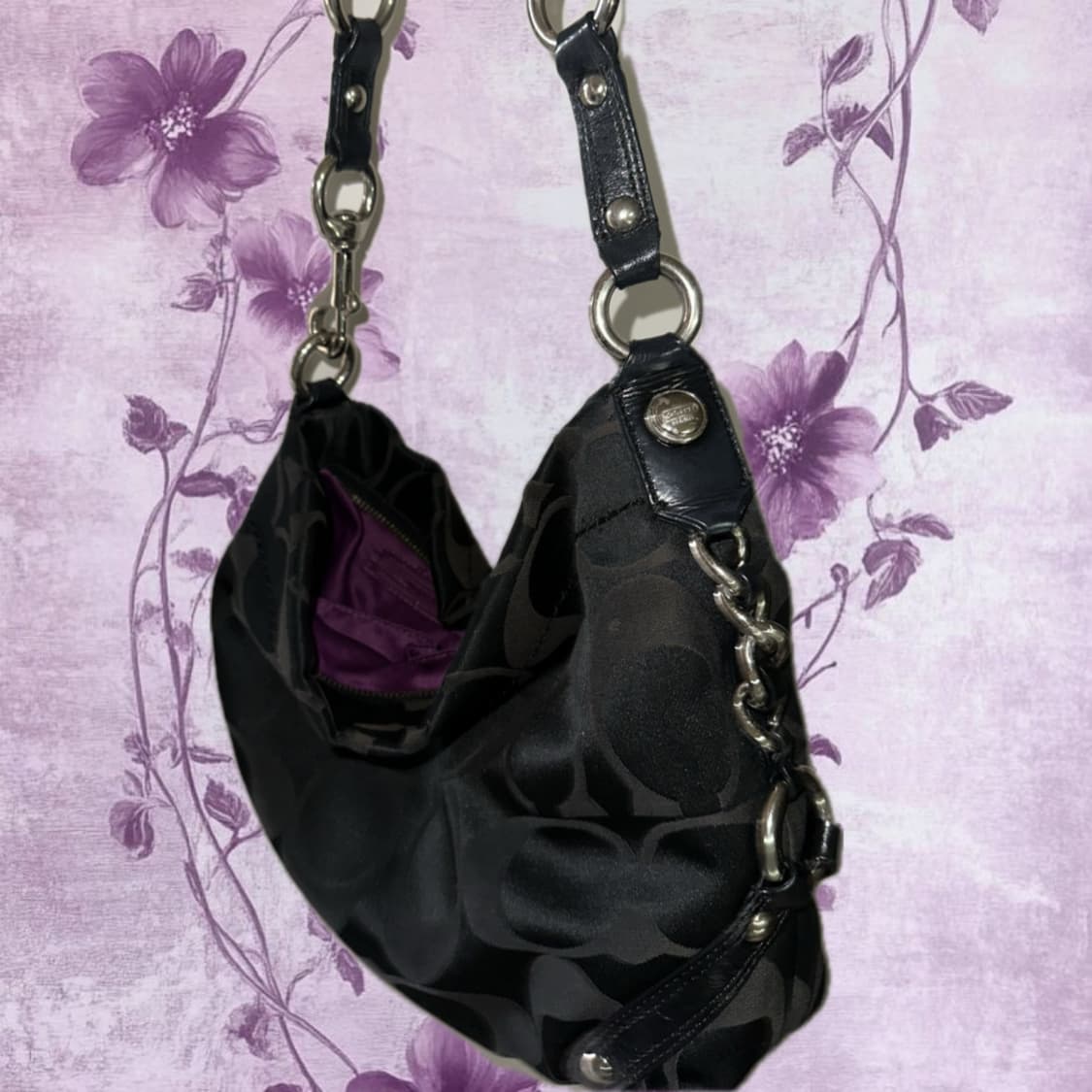 코치 블랙 숄더백 상품이미지1