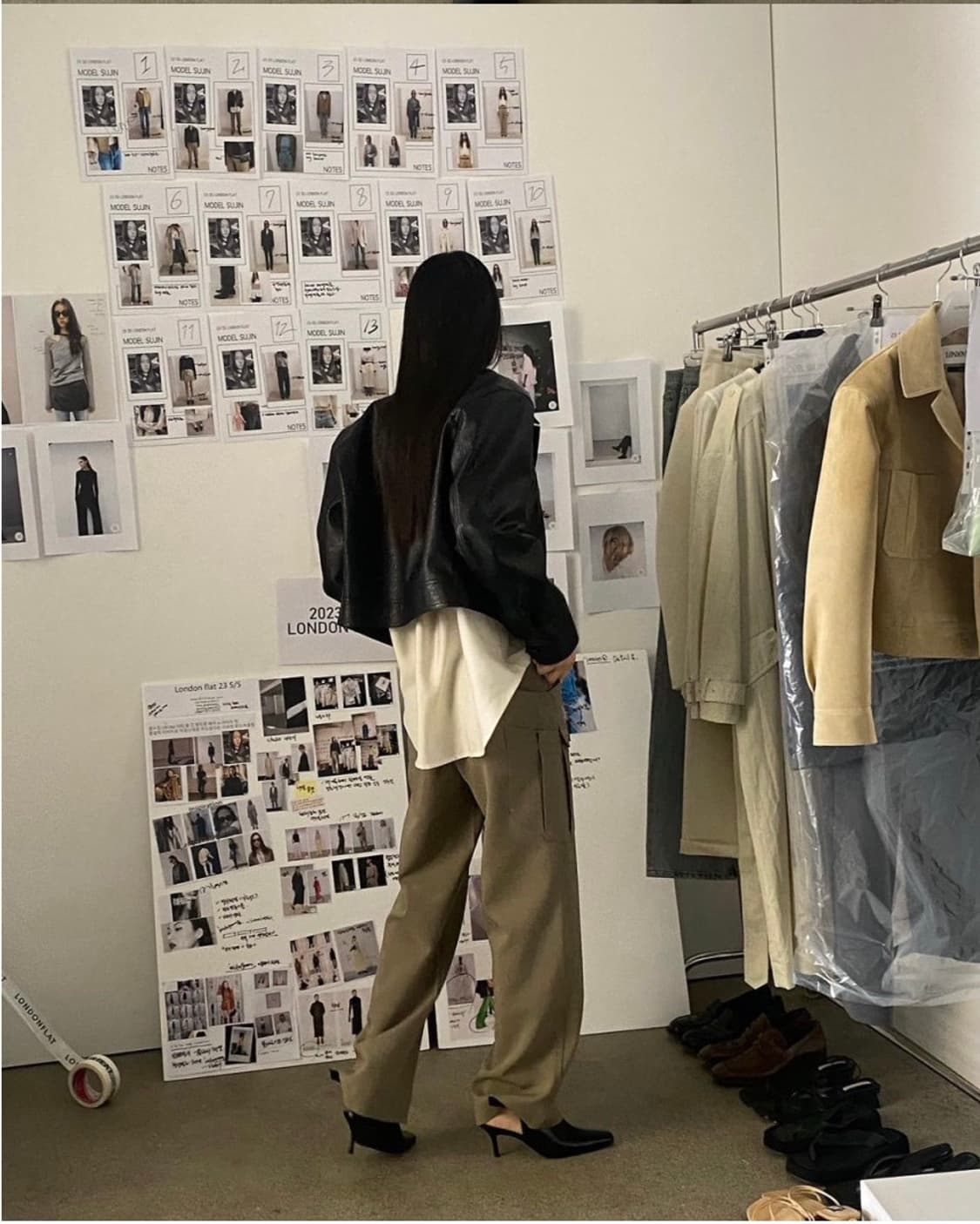 런던플랏 에디션 이크 레더 자켓  상품이미지4