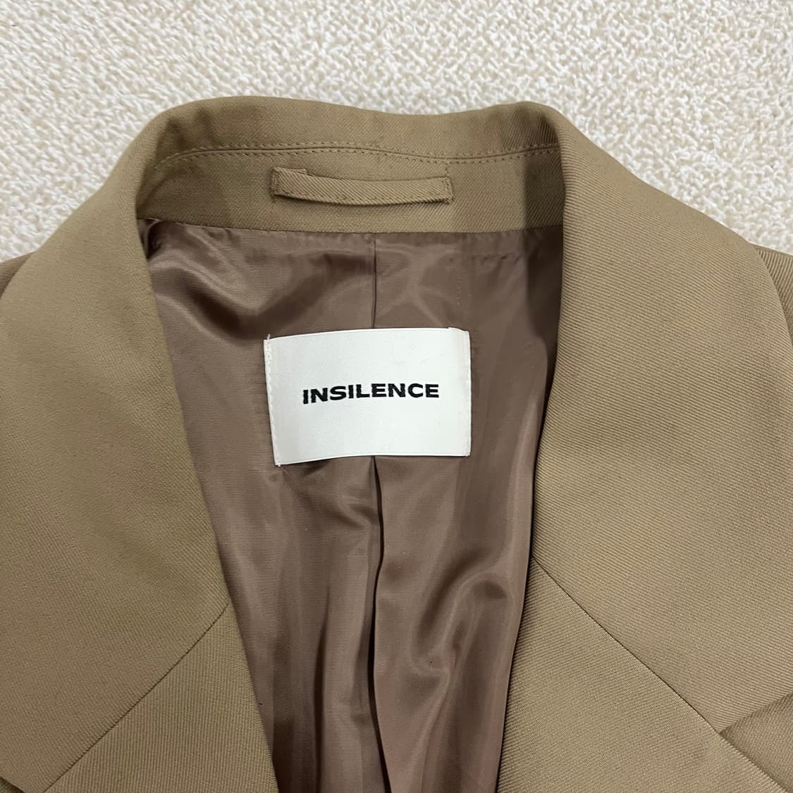 [M] 인사일런스 울 수트 롱코트 자켓 0107M1 상품이미지2