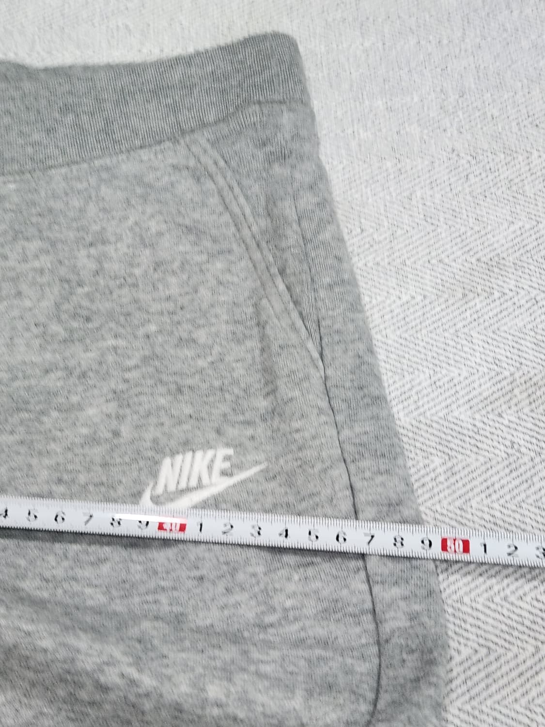 [M] 나이키 슬림핏 회색 트레이닝 바지 여성 M 상품이미지8