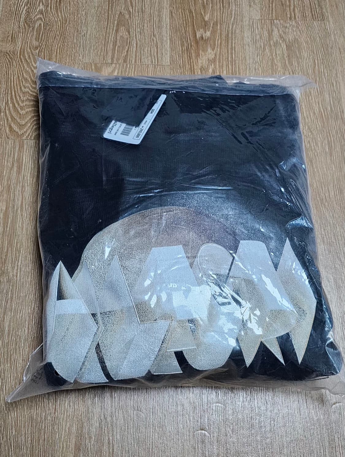 [새상품] 알레그리 23FW 블랙 맨투맨 오버핏 상품이미지5