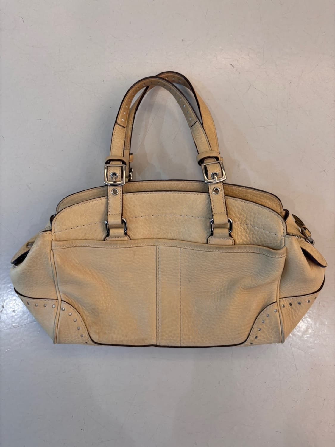 Vintage Old Coach Leather Bag 상품이미지4