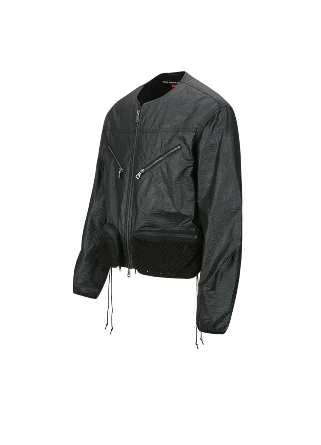 [s] 앤더슨벨 컨벡스 카라리스 크롭 재킷 자켓 바람막이 윈드러너 점퍼 상품이미지2