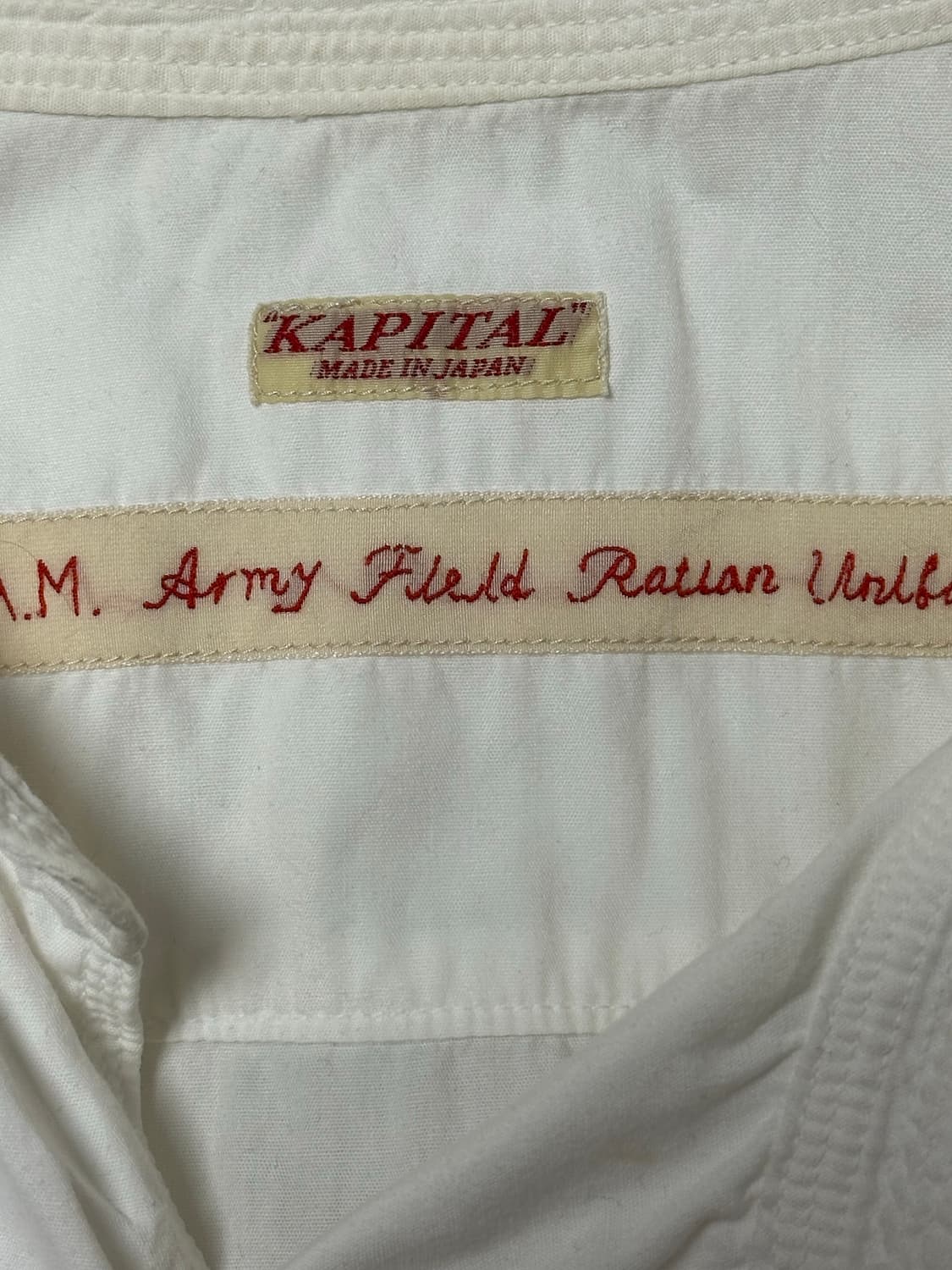 캐피탈 아노락 셔츠 상품이미지3