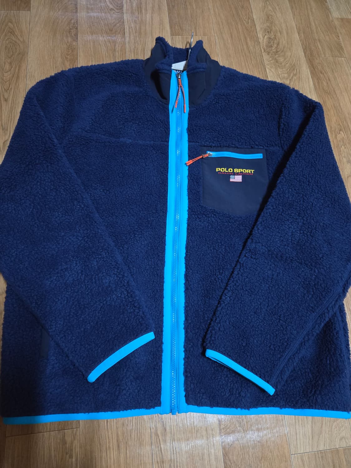 폴로 랄프로렌 스포츠 신형 큐알택 정품인증 플리스 집업 상품이미지3