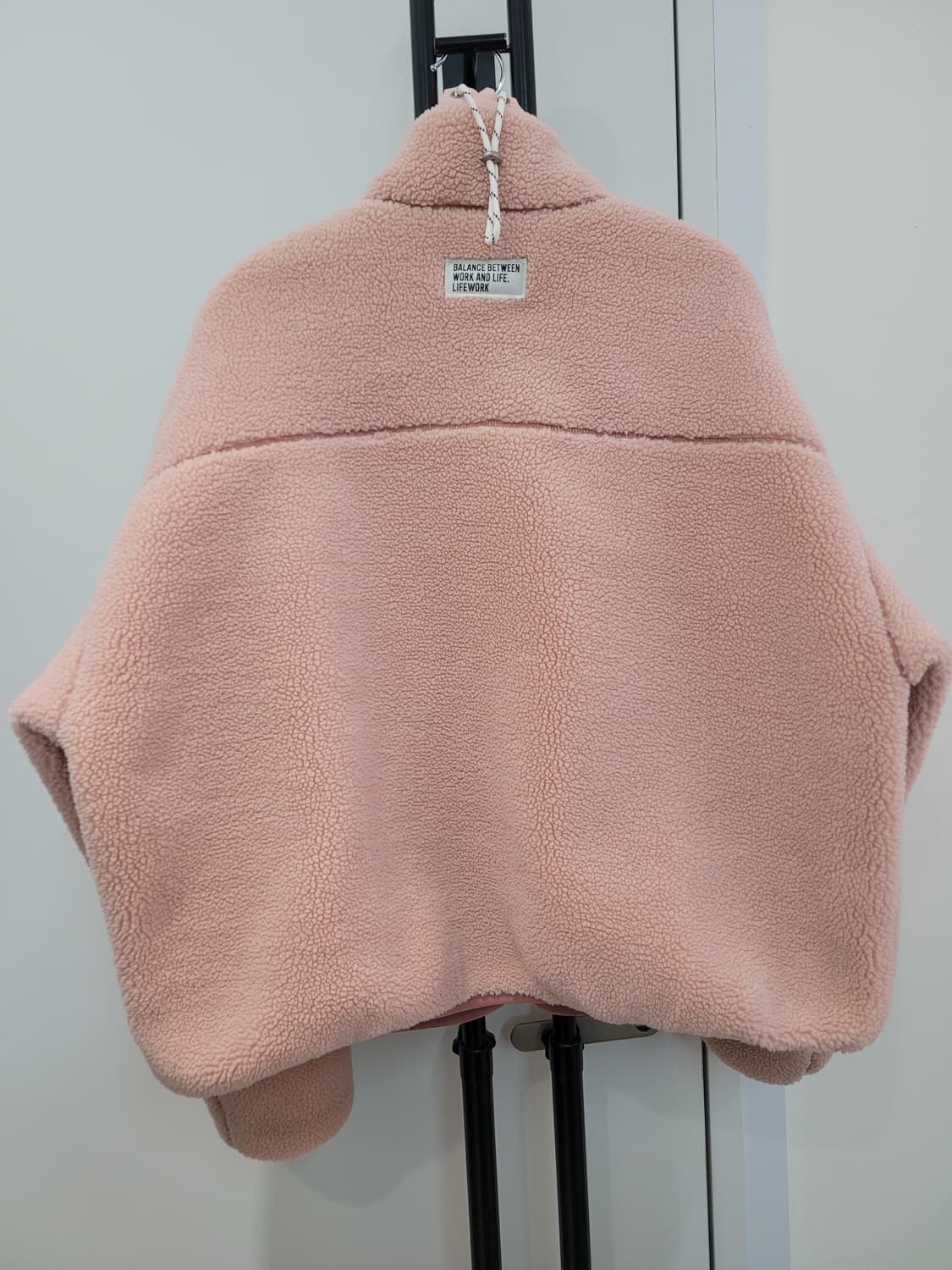 라이프워크 뽀글이 플리스 핑크 점퍼 S사이즈 상품이미지6