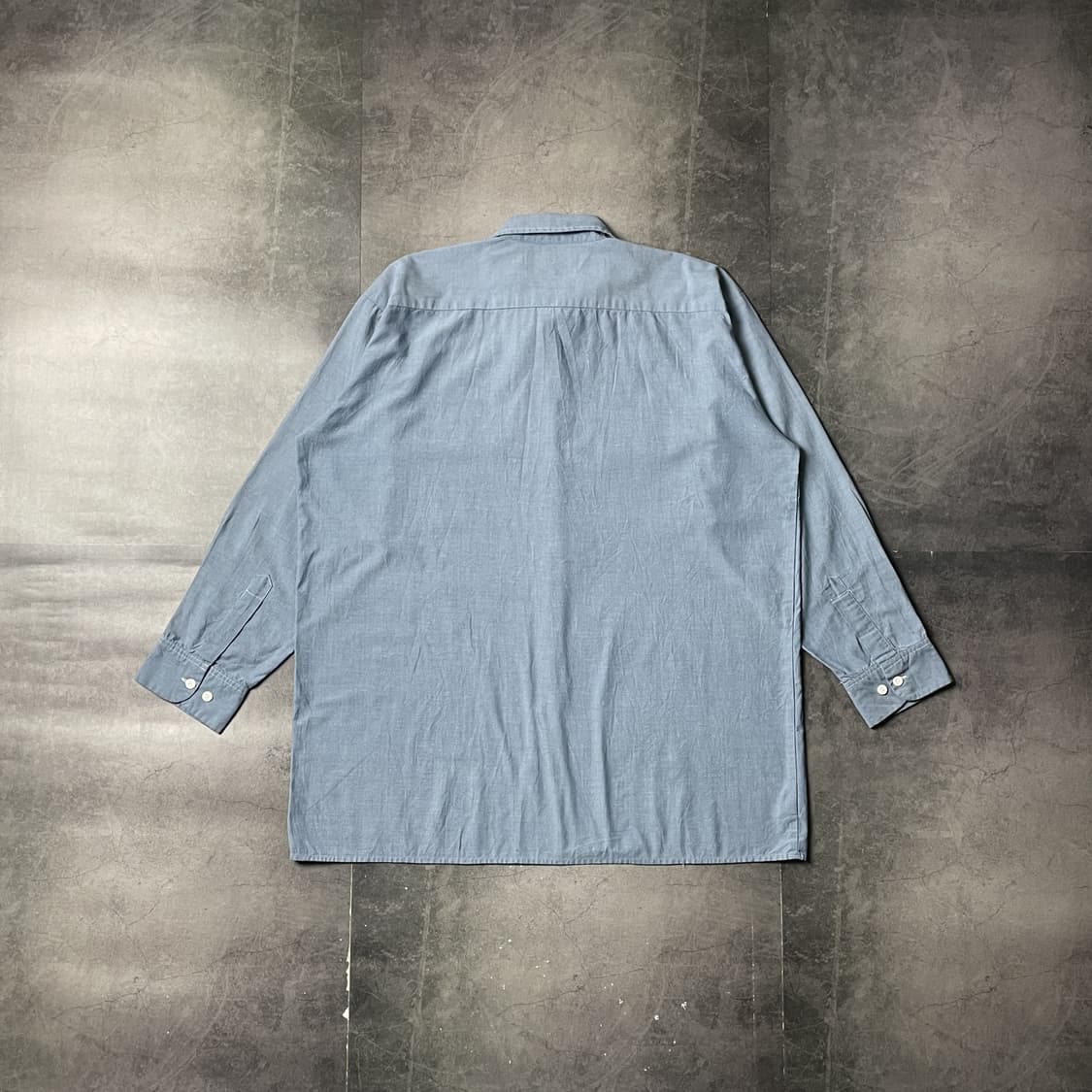 DICKIES 디키즈 빈티지 블루 플랩포켓 워크 셔츠 A00880 상품이미지7