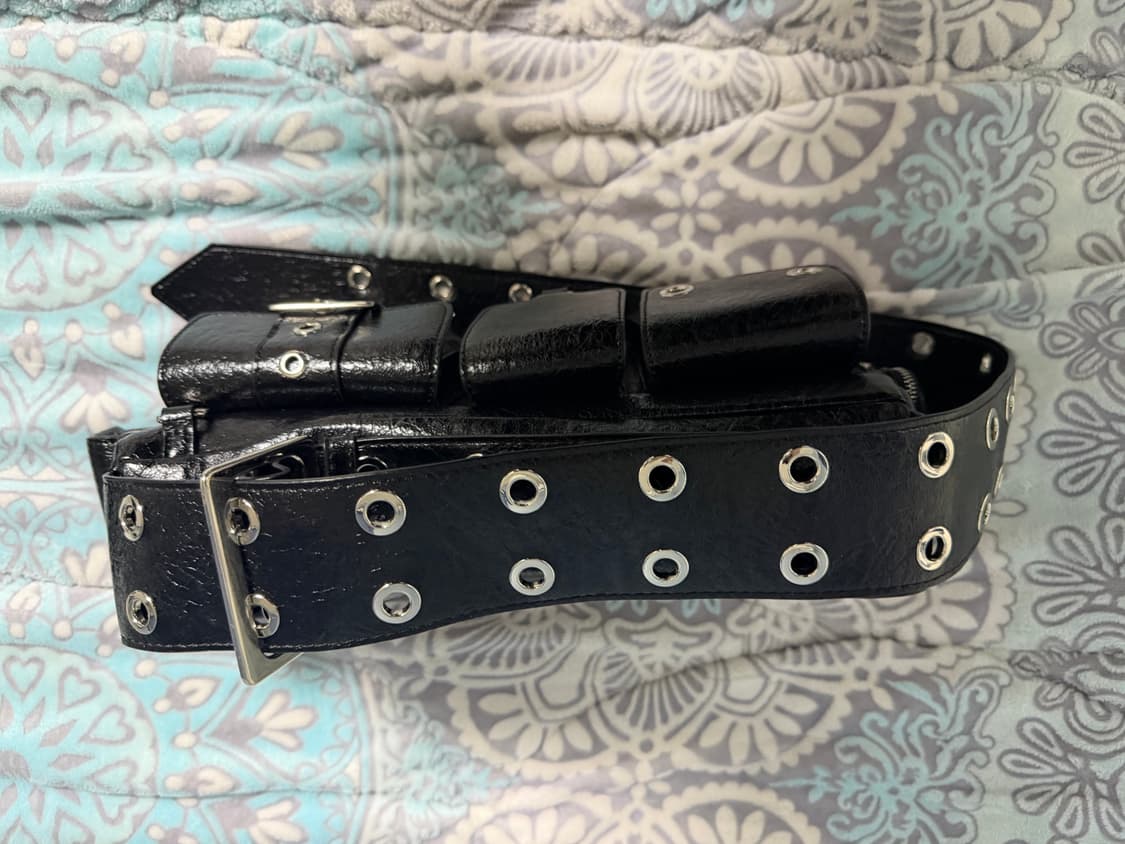 블랙퍼플 포트리스 fortress bag black 상품이미지2