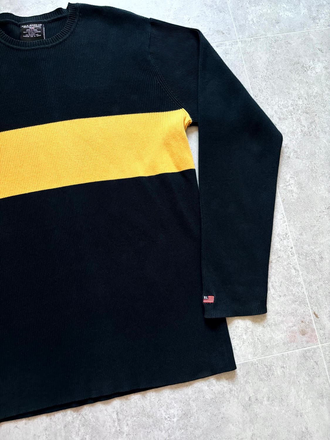 00's 폴로 진스 스트라이프 니트 L(100~103) 상품이미지4