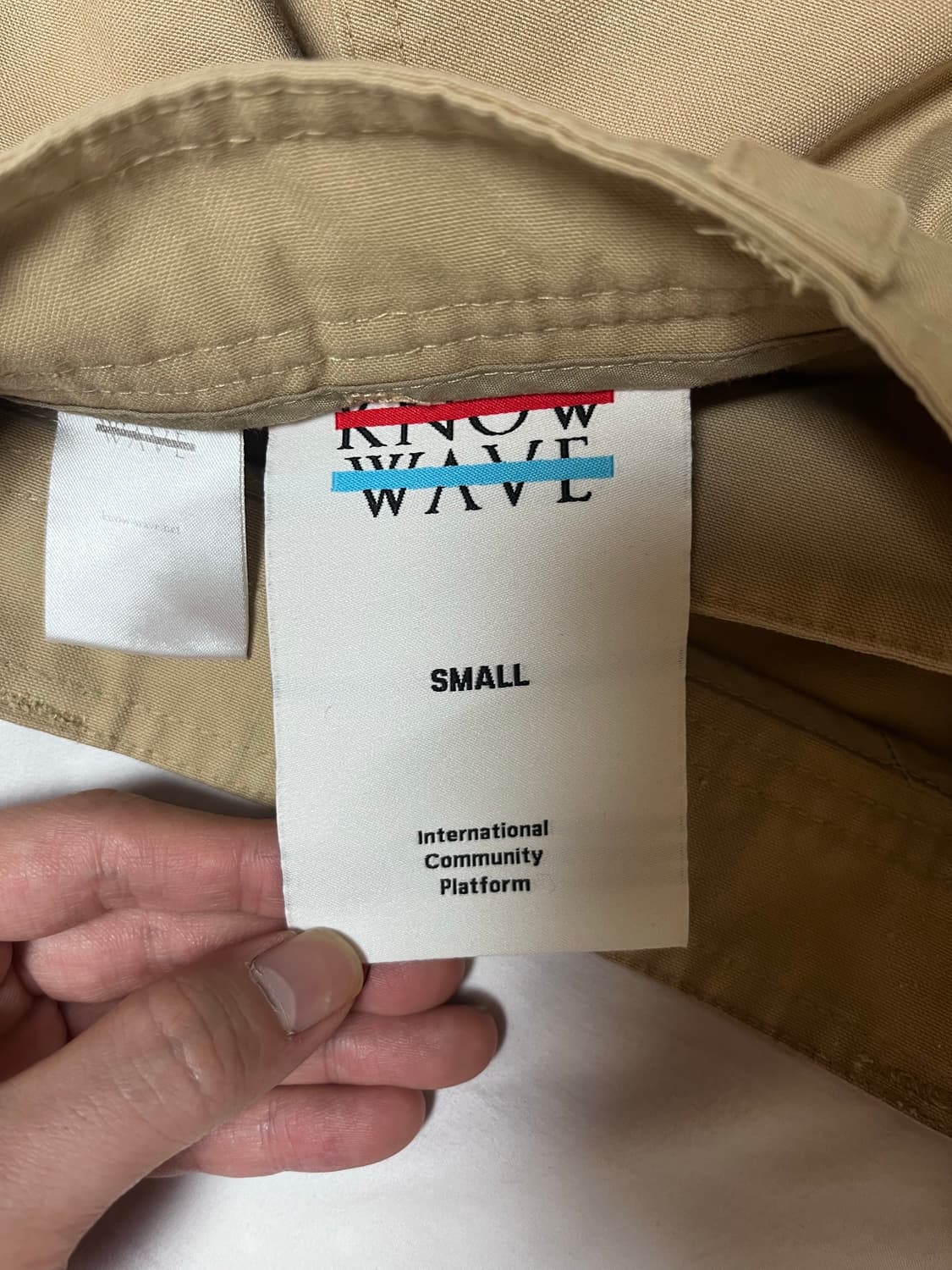 노우웨이브 멀티포켓 카고팬츠 베이지 상품이미지5