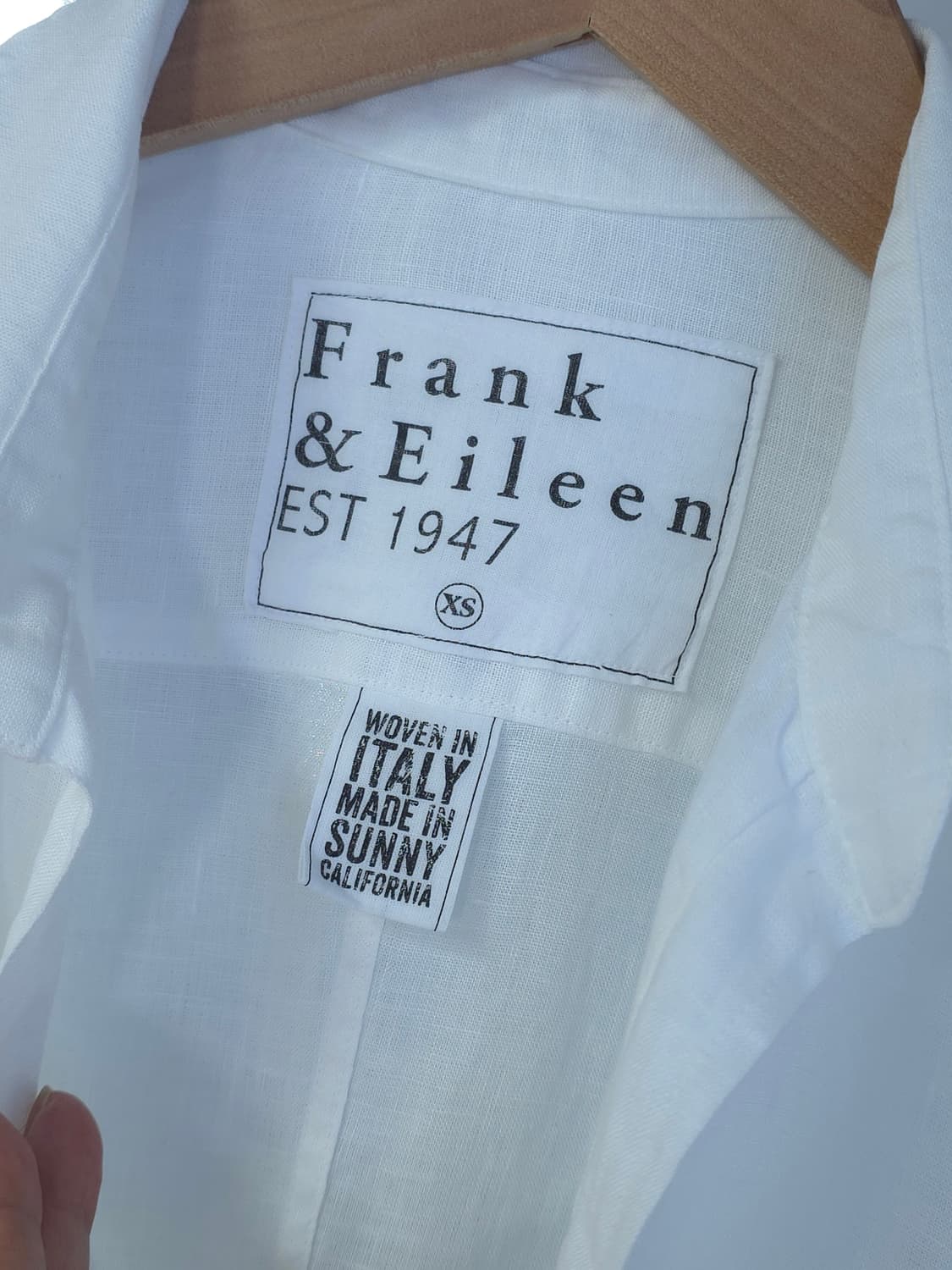 Frank & Eileen 린넨 셔츠 원피스 상품이미지5