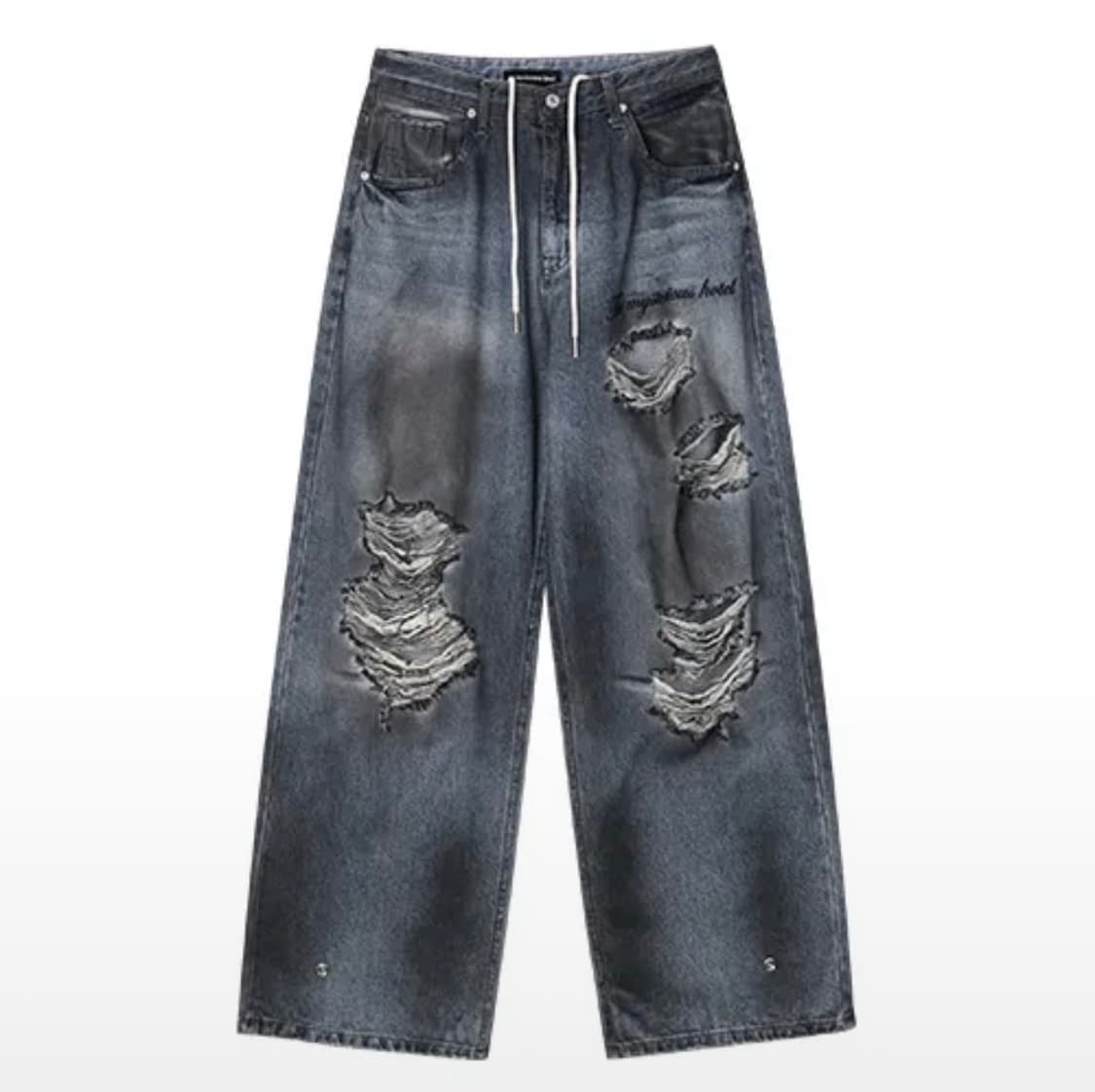 미스테리어스호텔 더티워시드 데님 2size 상품이미지1