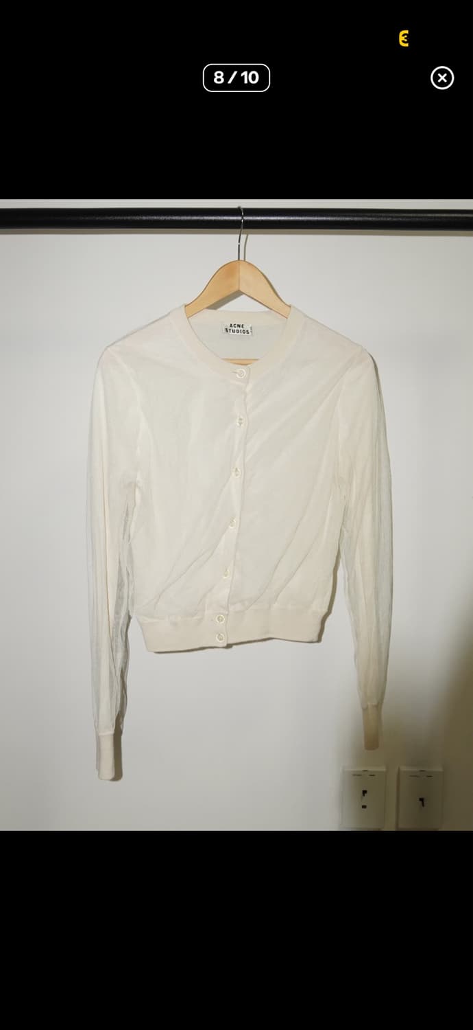 ACNE STUDIOS Chiffon Cardigan 아크네 쉬폰 가디건 상품이미지4