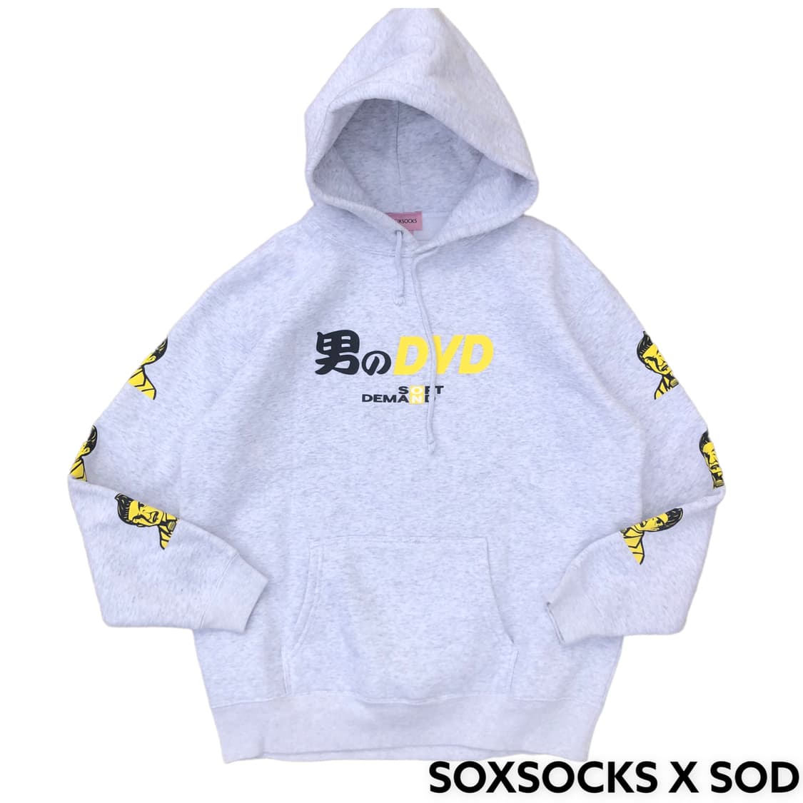 [L] SOXSOCKS X SOD 남자의DVD 후드티 상품이미지1