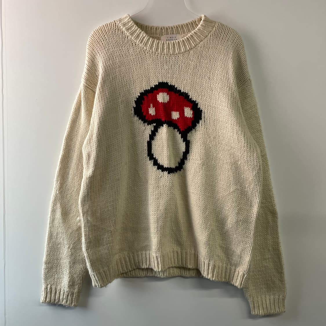 빈티지 머쉬룸 니트 상품이미지1