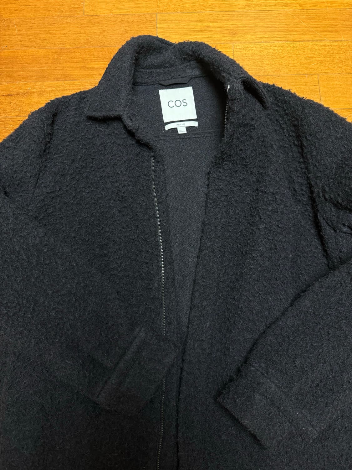 코스 블랙 샤기울 자켓 상품이미지2