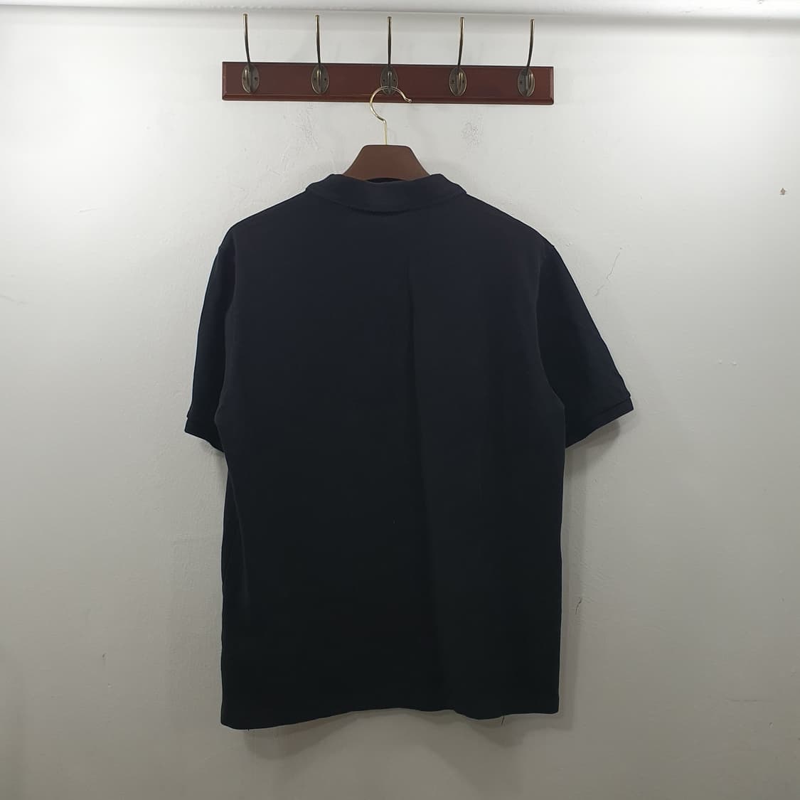 추L 아미 남성 블랙 캐주얼 카라 반팔티셔츠 상품이미지7